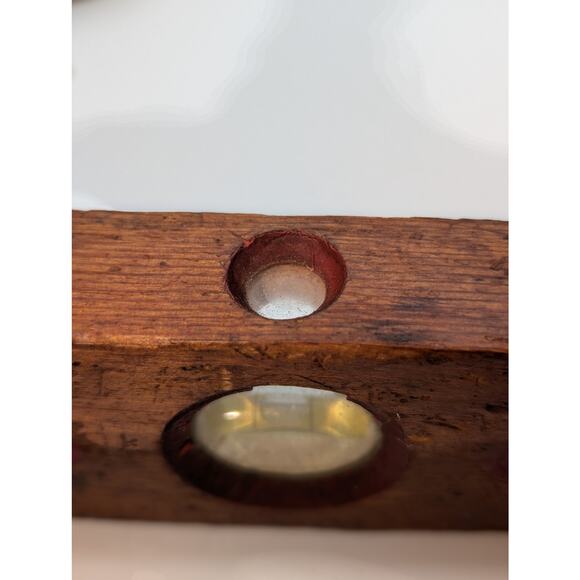 Vintage/Antique Stanley Wooden Made in USA 18" Level - Picture 6 of 14